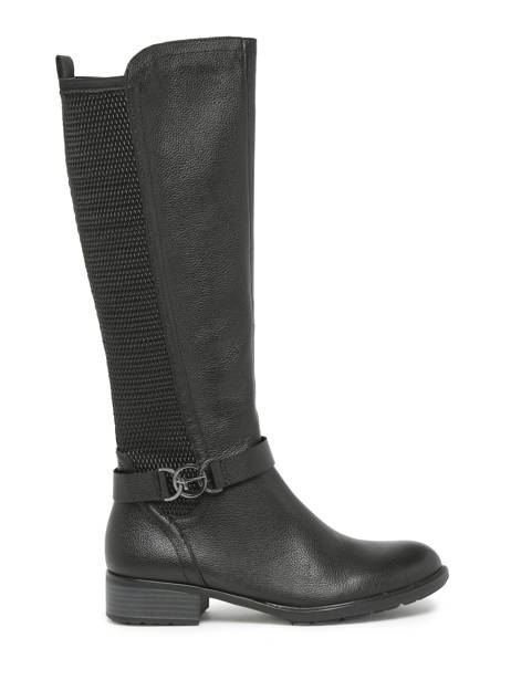 Bottes CavaliÃ¨res En Cuir Tamaris Noir women 41