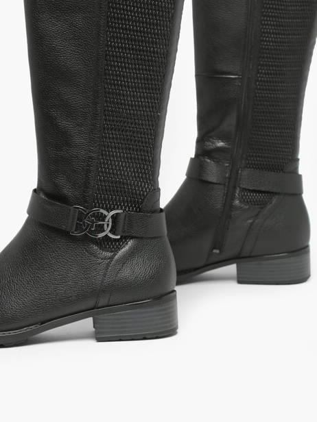 Bottes CavaliÃ¨res En Cuir Tamaris Noir women 41 vue secondaire 1