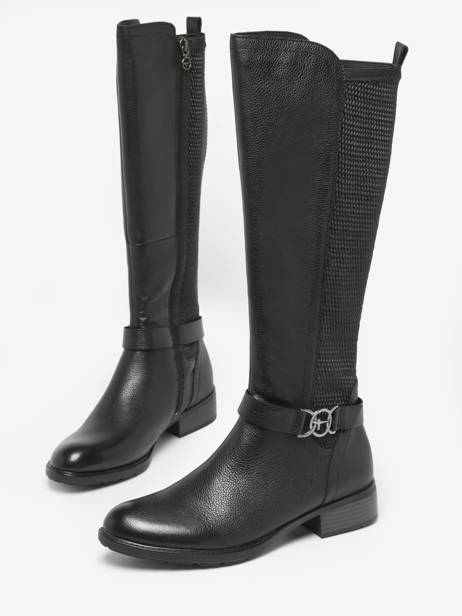 Bottes CavaliÃ¨res En Cuir Tamaris Noir women 41 vue secondaire 2