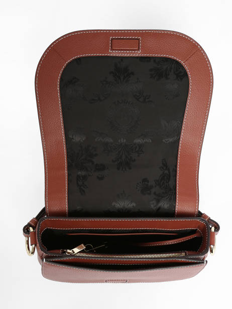 Sac BandouliÃ¨re Ella Cuir Le tanneur Marron ella TNGI1210 vue secondaire 3