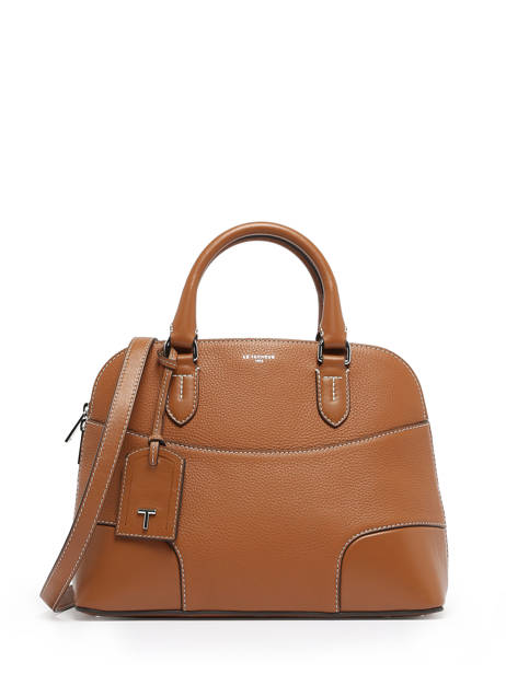 Sac PortÃ© Main Romy Cuir Le tanneur Marron romy TROM1014