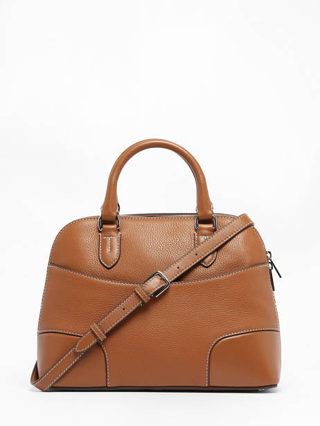 Sac PortÃ© Main Romy Cuir Le tanneur Marron romy TROM1014 vue secondaire 4