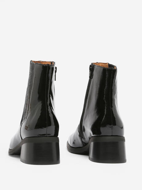 Bottines Ã  Talon Dirla En Cuir Mam'zelle Noir women CSIXR40 vue secondaire 4