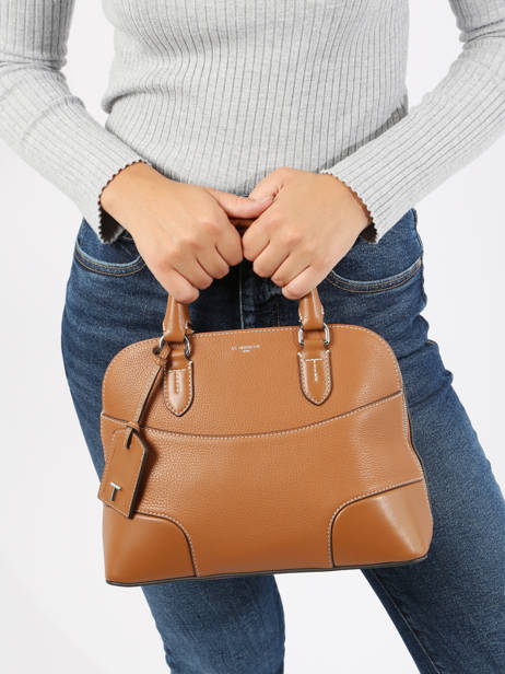 Sac PortÃ© Main Romy Cuir Le tanneur Marron romy TROM1014 vue secondaire 1