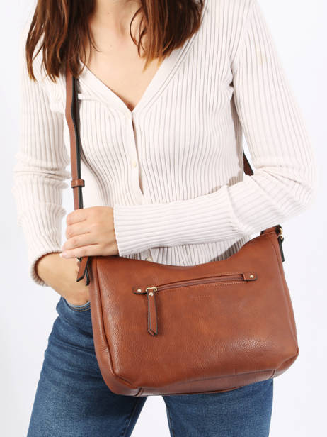 Sac Porté Main Toscane Hexagona Marron toscane 579838 vue secondaire 1