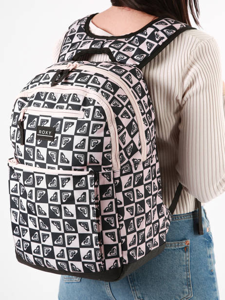 Sac Ã  Dos 3 Compartiments Roxy Multicolore back to school RJBP4666 vue secondaire 1
