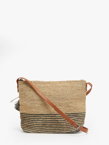 Sac Bandoulière L'atelier Du Crochet Raphia Le voyage en panier Beige l'atelier du crochet AM753 vue secondaire 4