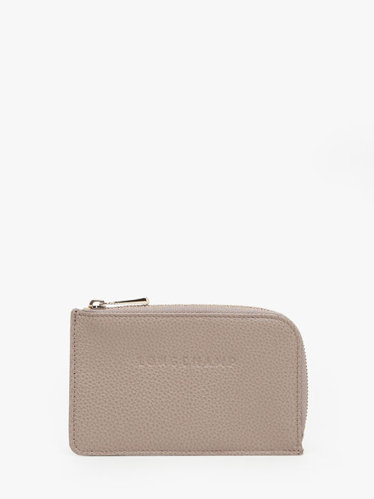 Longchamp Le foulonnÃ© Porte billets/cartes Gris