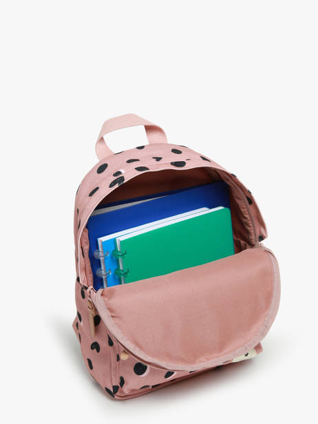 Mini Sac Ã  Dos Kidzroom Marron loving days 4245 vue secondaire 3