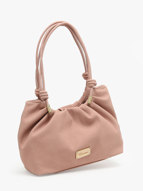 Sac PortÃ© Ã©paule Muscari Woomen Rose muscari WMUS09 vue secondaire 2