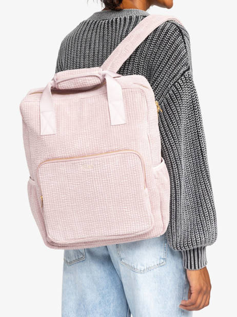 Sac Ã  Dos 1 Compartiment Roxy Rose feeling good RJBP4795 vue secondaire 1