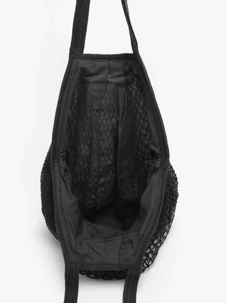 Sac PortÃ© Ã©paule Filet Coton Vanessa bruno Noir filet 26V40700 vue secondaire 3