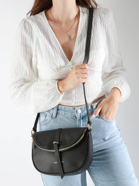 Sac BandouliÃ¨re Dune Gaia Cuir Lancaster Beige dune gaia 102 vue secondaire 1