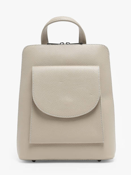Sac Ã  Dos Et Ã©paule Milano Beige caviar CA240615