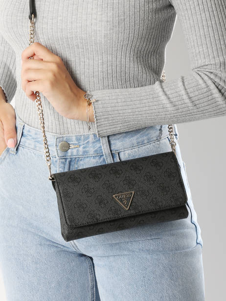 Sac BandouliÃ¨re Noelle Guess Noir noelle BG787975 vue secondaire 1
