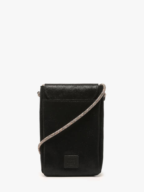 Sac BandouliÃ¨re Vintage Cuir Mila louise Noir vintage 3568X vue secondaire 4