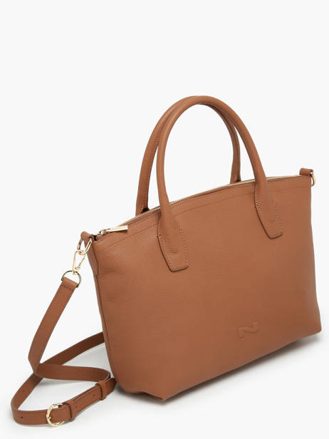 Sac Ã  Main Tina Cuir Nathan baume Marron victoria 87 vue secondaire 2