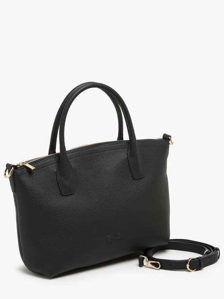 Sac à Main Tina Cuir Nathan baume Noir victoria 87 vue secondaire 2
