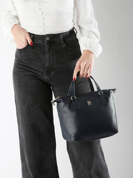 Sac Ã  Main Poppy Polyester RecyclÃ© Tommy hilfiger Bleu poppy AW17015 vue secondaire 1