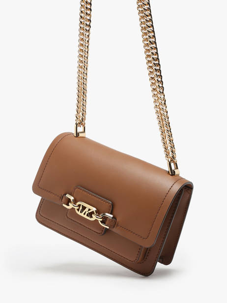 Sac BandouliÃ¨re Heather Cuir Michael kors Marron heather S2G7HC0L vue secondaire 2