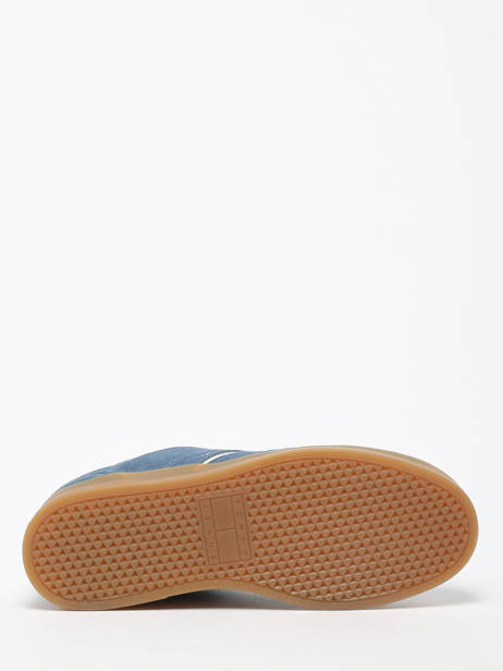 Sneakers En Cuir Tommy hilfiger Bleu men 1516DA1 vue secondaire 4