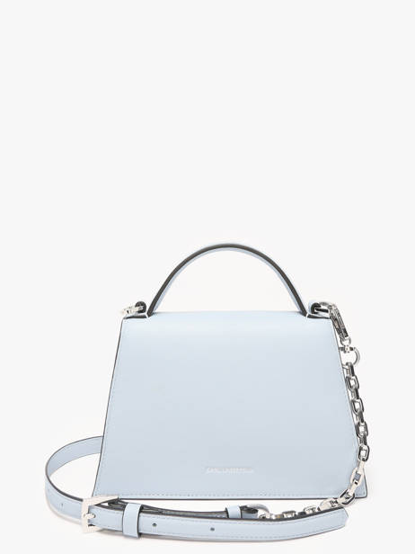 Sac BandouliÃ¨re K Signature Cuir Karl lagerfeld Bleu k signature A1W30038 vue secondaire 3