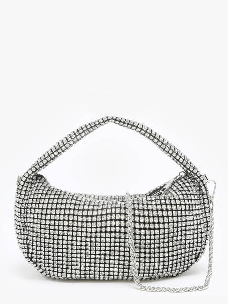 Sac De SoirÃ©e Miniprix Argent strass GL37003 vue secondaire 3