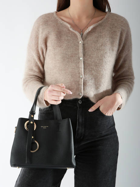 Sac PortÃ© Main Grained Miniprix Noir grained R1710 vue secondaire 1