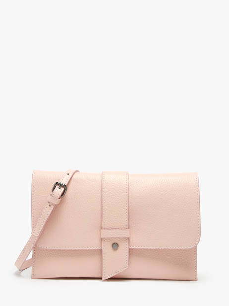 Sac BandouliÃ¨re Caviar Cuir Milano Rose caviar CA240610