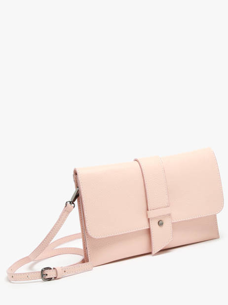 Sac BandouliÃ¨re Caviar Cuir Milano Rose caviar CA240610 vue secondaire 2
