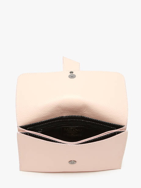 Sac BandouliÃ¨re Caviar Cuir Milano Rose caviar CA240610 vue secondaire 3