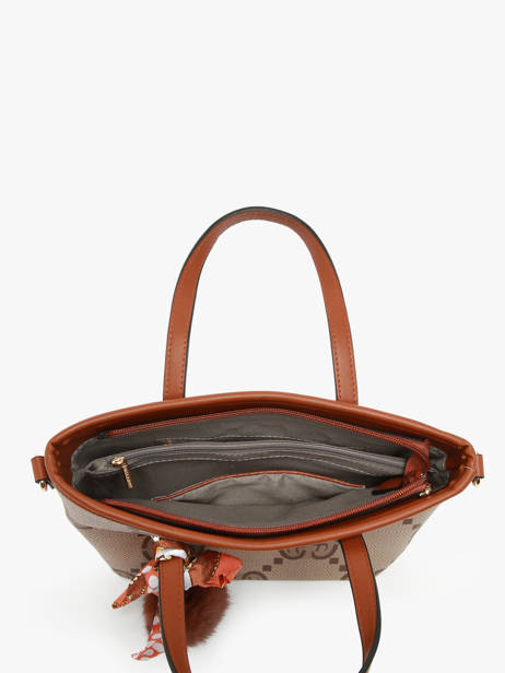 Sac PortÃ© Main Signed Miniprix Marron signed 3 vue secondaire 2