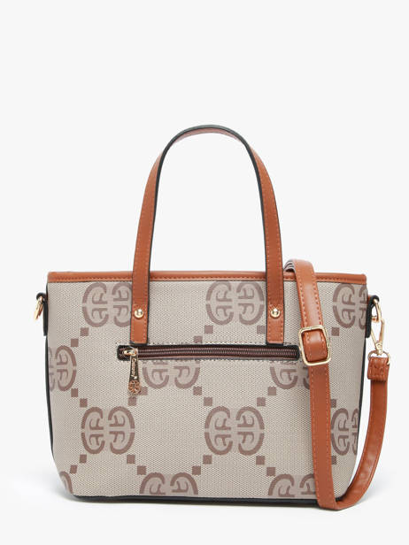 Sac PortÃ© Main Signed Miniprix Marron signed 3 vue secondaire 3