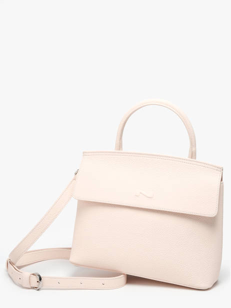 Sac BandouliÃ¨re Clarita Cuir Nathan baume Rose nathan 18 vue secondaire 2