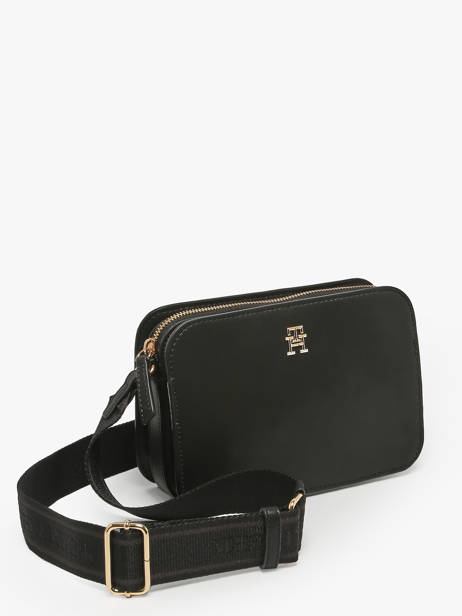 Sac BandouliÃ¨re Th Logotape Tommy hilfiger Noir th logotape AW17229 vue secondaire 2