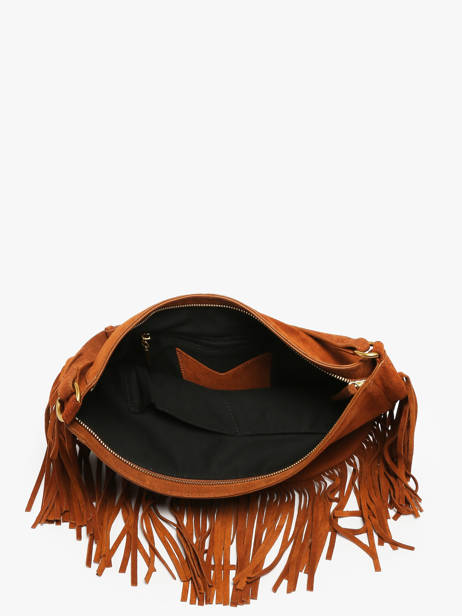 Sac PortÃ© Ã©paule Vintage Nat et nin Marron vintage RODEOFRA vue secondaire 3