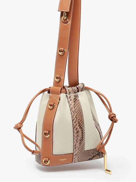 Sac PortÃ© Ã©paule Elles Lancel Marron elles A13375 vue secondaire 2
