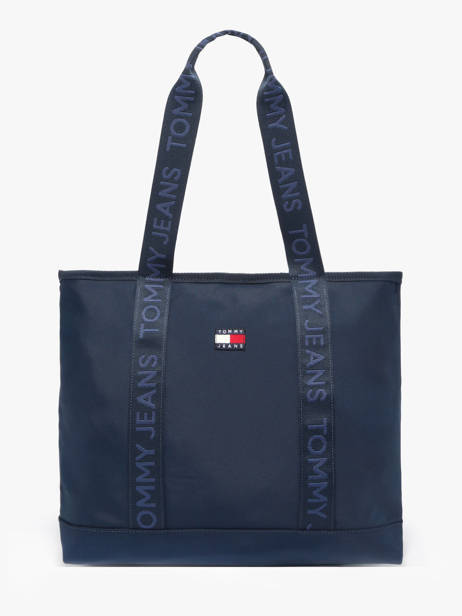 Sac Porté épaule Th Daily Tote Polyester Tommy hilfiger Bleu th daily tote AW17567