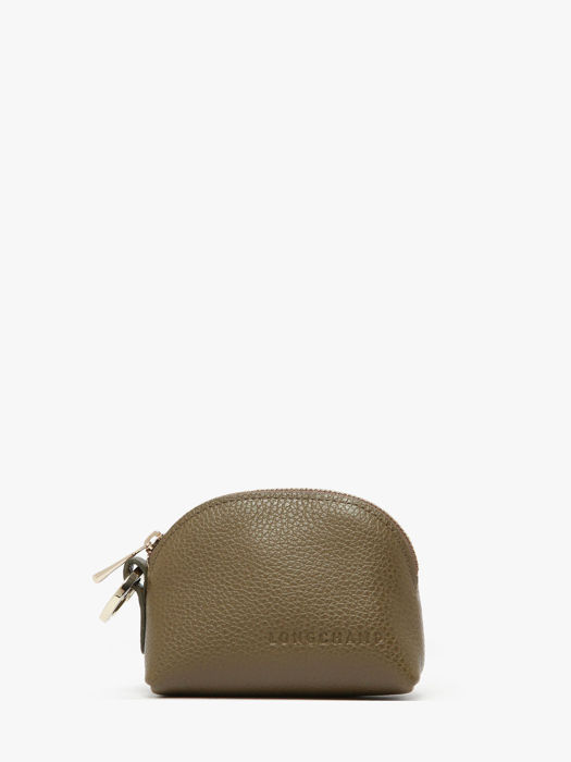 Longchamp Le foulonné Porte-monnaie Vert