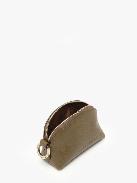 Longchamp Le foulonné Porte-monnaie Vert