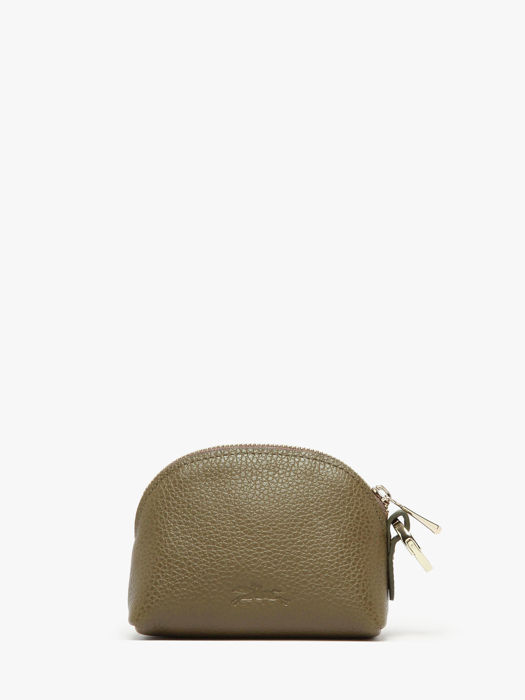 Longchamp Le foulonné Porte-monnaie Vert