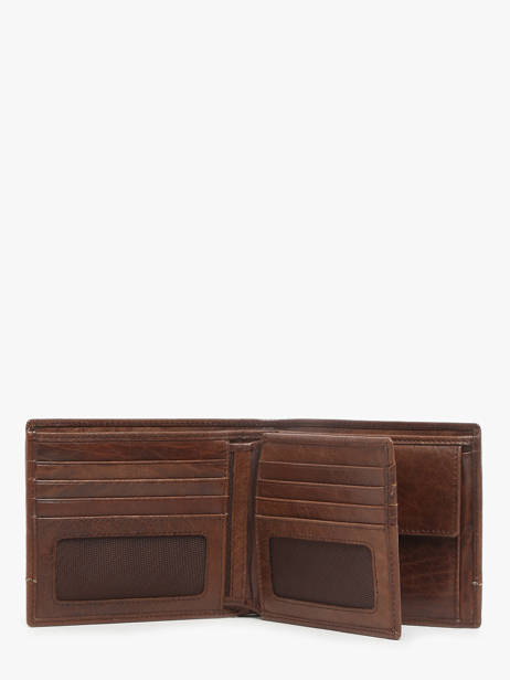 Portefeuille Porte-cartes Rough Gear Cuir Maverick Marron rough gear MAVRG005 vue secondaire 1