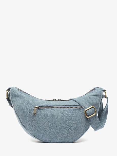 Sac Bandoulière Denim Coton Hindbag Bleu denim DE vue secondaire 3