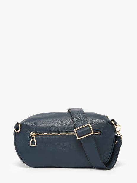 Sac Banane L Tradition Cuir Etrier Bleu tradition ETRA022L vue secondaire 3