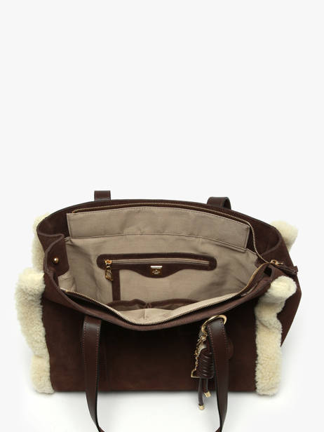 Cabas M Alpin Cuir Etrier Marron alpin EALP140M vue secondaire 3