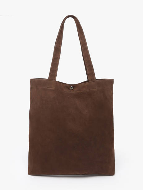 Sac Porté épaule Suedine Kba Polyester Lancaster Marron suedine kba 61 vue secondaire 3