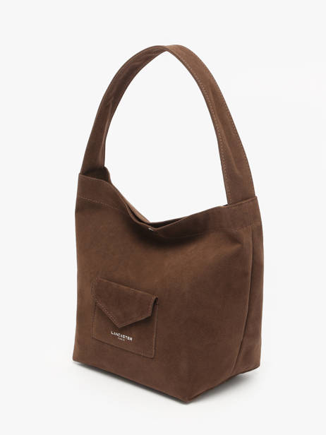 Sac Porté épaule Suedine Kba Polyester Lancaster Marron suedine kba 60 vue secondaire 1