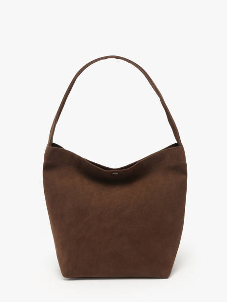 Sac Porté épaule Suedine Kba Polyester Lancaster Marron suedine kba 60 vue secondaire 3