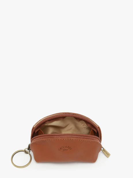 Porte-monnaie Marina Cuir Katana Marron marina 753007 vue secondaire 1