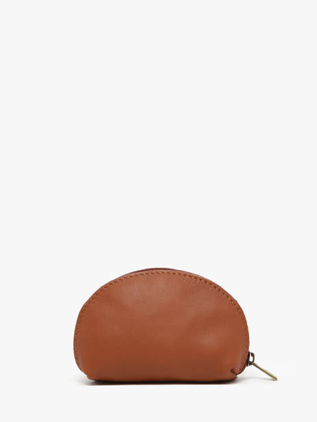 Porte-monnaie Marina Cuir Katana Marron marina 753007 vue secondaire 2